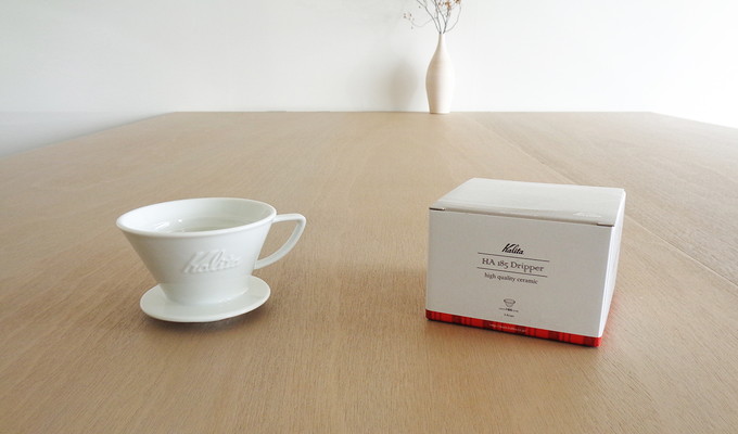 カリタ 波佐見焼 ウェーブドリッパー HA185 (2~4杯用) Kalita